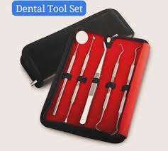 Instruments chirurgicaux du nombril Extracteur manuel en acier inoxydable Grattoir à dents en métal Instrument dentaire Ensemble de 65 pièces Garantie 3 ans - Product Image 4