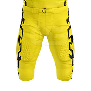 Uniforme de football américain personnalisé pour équipe, qualité supérieure, respirant, séchage rapide, jersey 100% polyester, ensemble short, options grandes tailles - Product Image 4