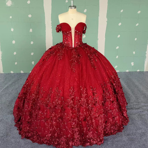 open lace back dress Harley Quinn Red Dress Cosplay Costume – Cosplayrr main image 0