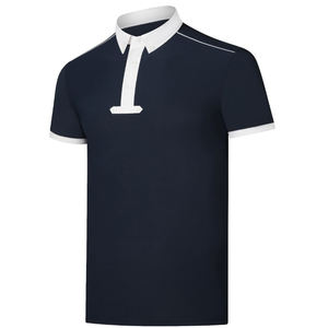 Camiseta de manga corta ajustada de verano de alta calidad para hombre, camiseta Polo con diseño de caballero ecuestre, camiseta con solapa de punto con estampado Digital - Product Image 1