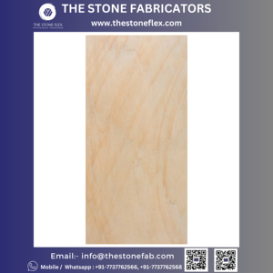 Hoja de chapa de piedra flexible de arenisca de menta amarilla rústica TSF India - Product Image 6