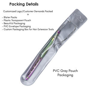 Nouvel arrivage d'outil d'extension de cheveux pour l'installation de micro-perles en acier inoxydable léger antidérapant Grip - Product Image 3