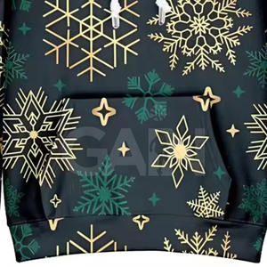 In Low Price Affordable Price Cotton Blended <b>Christmas</b> <b>Hoodies</b> Solid Color High Quality Logo Design <b>Christmas</b> <b>Hoodies</b> - Product Image 4