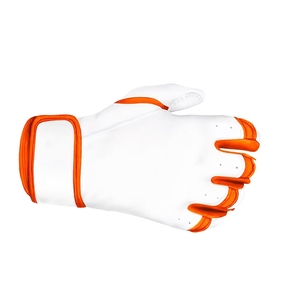 Gants de sport à poignet court de haute qualité, gants de frappe au baseball en cuir personnalisés professionnels, ajustement confortable, design écologique - Product Image 6