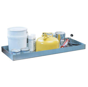 ถาดเสิร์ฟเหล็กชุบสังกะสีดีไซน์ทันสมัยสำหรับเสิร์ฟอาหารและเครื่องดื่มในงานปาร์ตี้ งานแต่งงาน ถาดเสิร์ฟทรงสี่เหลี่ยมผืนผ้าสำหรับวางบนโต๊ะ - Product Image 3