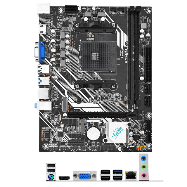 Gaming PCs B450 Chipset Motherboard AMD AM4 Socket DDR4 3200MHz, PCIe 3.0, M.2 Fast Delivery