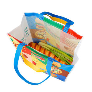 Bolsa de Compras de Tela No Tejida con Cierre de Gancho y Bucle, Tamaño y Asa Personalizables - Product Image 5