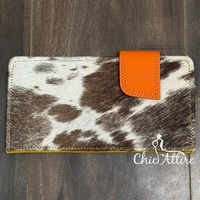 Nouveau Style occidental en cuir recyclé cheveux sur peau fourrure femmes embrayage élégant couleur trapue multi-usage sac à main ATM porte-carte portefeuilles