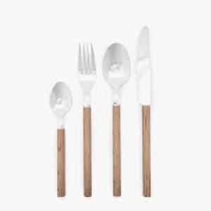 Stainless Steel Spatula Home and Kitchen Colander <b>Spoon</b> Ladle <b>Wood</b> Grain Handle Insulation Kitchenware <b>Cooking</b> Utensil Set - Product Image 2