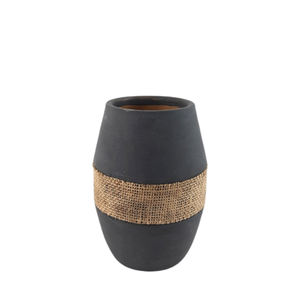 Venta al por mayor personalizado hecho a mano de bastón de cuero blanco jarrón de mesa decoración de la boda y la sala de estar con opciones de personalización a granel - Product Image 2