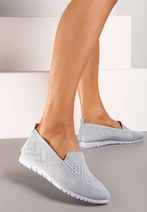 Mocassins à enfiler en maille respirante pour femmes Mocassins légers et décontractés pour la marche estivale - Product Image 3