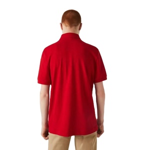เสื้อโปโลสำหรับผู้ชายเสื้อโปโลแขนสั้นผ้าคอตตอนผสมใส่สบายเสื้อกีฬาและเสื้อผ้าลำลอง - Product Image 4