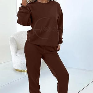 Survêtement avec logo personnalisé pour femmes avec le dernier design, vente chaude à prix de gros, motif solide pour l'hiver, marque privée - Product Image 5