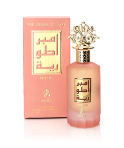 น้ำหอมเอ็มไพร์ The Crown of Ayat 100มล. โดย Ayat น้ำหอมดูไบอาราบิกที่ติดทนนาน Eau de Parfum สำหรับผู้หญิง - Product Image 1