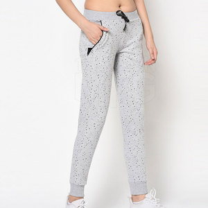 2024 Latest Style Women's High Quality Winter <b>Trousers</b> Customized Logo Mid Outdoor Casual Wear Flat Front <b>Drawstring</b> Closure - Product Image 3