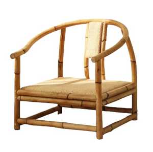 Prix de gros Mobilier de jardin en bambou tissé naturel Canapé d'extérieur Chaise de haute qualité Design moderne Patio Jardin Salon Canapé - Product Image 2