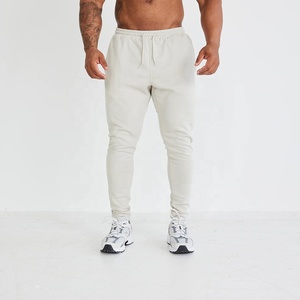 Men's High Quality Heavyweight <b>Jogger</b> Track Pants Breathable <b>Stacked</b> Sweatpants Elastic Casual Baggy Patchwork Cotton Straight - Product Image 1