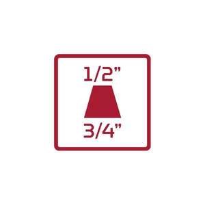 Accesorios y Piezas para Herramientas Neumáticas Gedore, Reductor de Impacto para Llaves de Tubo 3/4'' X 1/2'' - Product Image 2