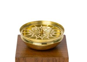 Meilleures ventes Brûleur d'encens moderne en bois et métal avec incrustation à carreaux Décoration d'intérieur de luxe Ensemble cadeau pour la décoration du Ramadan du Moyen-Orient et du Golfe - Product Image 2