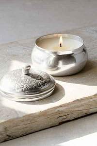 Frasco de Metal Reutilizable para Velas, para una Vida Ecológica, Apoya las Ideas de Decoración del Hogar Sostenible - Product Image 2