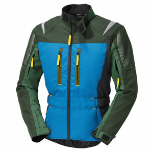 Combinaison de course en textile Cordura OEM pour adultes, coupe-vent, taille XL, équipement de moto avec veste et pantalon imperméables et respirants, vente en gros - Product Image 5