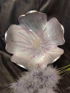 Cuenco de resina decorativo hecho a mano para servir aperitivos frutas ensaladas centro de mesa cocina decoración moderna para el hogar - Product Image 6