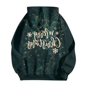 Sudaderas con Capucha para Mujer Talla Grande, Estilo Urbano, Holgadas, para Hacer Ejercicio, Sudaderas Lisas de Invierno, Proveedor de Logotipos Personalizados - Product Image 2