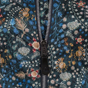 Top qualité 2024 arrivée hommes élégant Sublimation imprimé Zip Up Bomber veste à vendre avec col côtelé et ourlet - Product Image 3