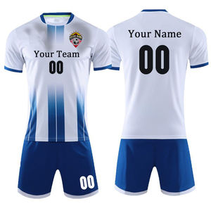 Venta al por mayor de alta calidad de Pakistán hizo equipo de fútbol Jersey uniforme conjunto nuevo 100% poliéster camiseta de fútbol pantalones cortos Venta caliente - Product Image 2