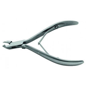 Outils de manucure pince à cuticules à ongles en argent coupe-cuticules en acier inoxydable professionnel pince à ongles - Product Image 5