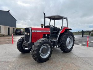 รถแทรกเตอร์ฟาร์ม Massey Ferguson 2001 375 75 แรงม้า ขับเคลื่อน 4 ล้อ พร้อมปั๊มและเกียร์สำหรับเครื่องยนต์ รับประกัน 4 ปี - Product Image 3