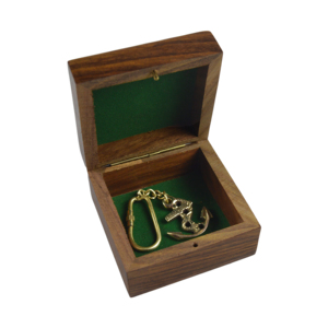 พวงกุญแจการออกแบบกล่องไม้ที่ดีที่สุดและแข็งแรงพวงกุญแจตกแต่งเงา - Product Image 3