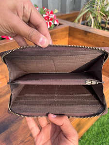 Nouveau portefeuille occidental en cuir repoussé à la main pour femmes porte-carte de crédit en cuir véritable de haute qualité et portefeuille de téléphone - Product Image 5