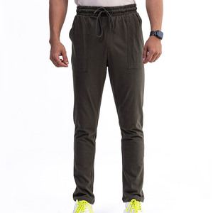 Jogging pour homme de haute qualité avec logo personnalisé, coupe slim noire avec panneau latéral blanc, taille élastique et poches, confortable - Product Image 5