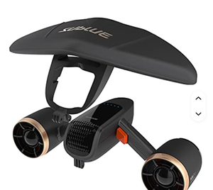 CHART TOPPING WhiteSharks Mix Pro, Scooter Acuático Portátil de Alto Rendimiento, Herramientas de Buceo de Calidad en Negro y Dorado - Product Image 5