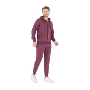 Ensemble de jogging pour hommes, sweat à capuche en coton de haute qualité, vêtements de sport en deux pièces, pantalons de survêtement et sweatshirts, ensemble de survêtement avec poches zippées - Product Image 1