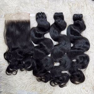 ผมมนุษย์แท้หยักตรงจากเวียดนามสำหรับต่อผมมนุษย์แท้ - Product Image 4