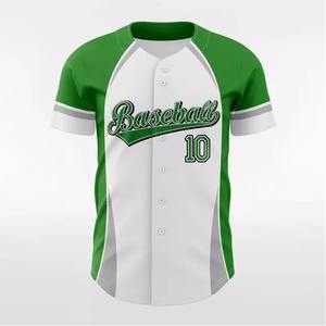 Camiseta de béisbol con logotipo personalizado ajustado de alta calidad, ropa deportiva de secado rápido con patrón en blanco, camisetas de béisbol de Color personalizado - Product Image 2