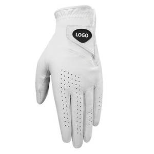 Gants de golf pour hommes OEM vente en gros meilleur fournisseur gants de golf en cuir de mouton doux et respirant - Product Image 1