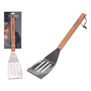Espátula para Barbacoa de Acero Inoxidable con Mango de Madera (41cm) C83500770 Herramienta para BBQ - Product Image 1