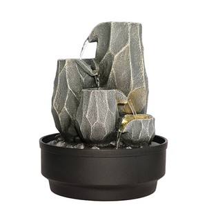 Fontana di Fengshui Budda con moneta per portarti fortunato - Product Image 2