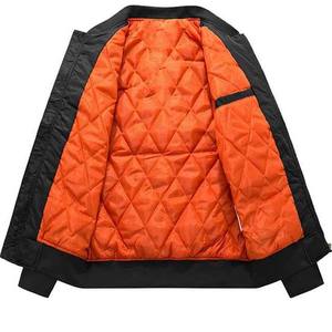 Nueva llegada moda casual hombres ropa personalizada lisa en blanco satén bombardero Lettermen College chaqueta de béisbol para hombres - Product Image 6