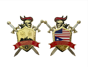 Moneda Conmemorativa Moderna de Diseño Personalizado con Ancla, de Aleación de Zinc, Esmalte Suave, Troquelado e Impresión, Temática Deportiva - Product Image 4