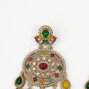 เครื่องประดับงานแต่งงาน ต่างหูเพทายคุณภาพสูงสำหรับผู้หญิง ชุบเงิน เครื่องประดับแฟชั่น ขนาดสำหรับผู้ใหญ่ - Product Image 5