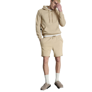 Ensemble sweat-shirt et short oversize pour homme, style streetwear, tenue décontractée deux pièces pour tous les jours - Product Image 2