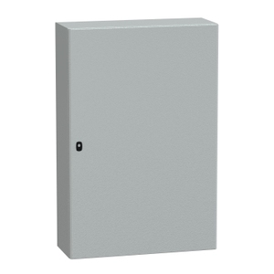 Armadio Elettronico e per Strumenti SCHNEIDER ELECTRIC NSYS3D12830P Spacial S3D per Porte Piane, IP66 IK10 RAL7035 H1200xW800xD300 - Product Image 1
