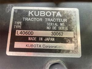 TRACTEUR Kubota L4060HST de haute qualité - Product Image 4