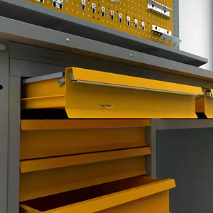 Banco DE TRABAJO DE ACERO multifuncional duradero de alta calidad Condición nueva y usada con motor central y componentes metálicos - Product Image 1