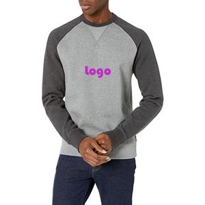 Sweat-shirt à col rond personnalisé 100% coton surdimensionné col rond sweat en éponge française décontracté Streetwear luxe chemises de survêtement - Product Image 4