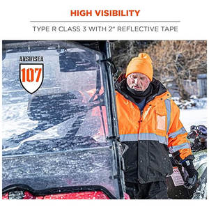 Vêtements de travail de sécurité ignifuges de protection en gros, vêtements de travail imperméables, vêtements de travail haute visibilité, vestes de sécurité pour hommes - Product Image 4